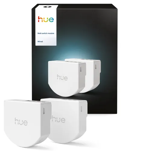 Philips Wired wall switch module for smart lights (2-pack)