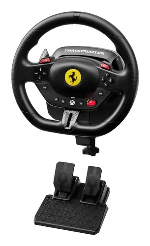 Thrustmaster T98 Ferrari 296 GTS Nero USB Sterzo + Pedali Analogico/Digitale PC, Xbox One, Xbox Series S, Xbox Series X, Xbox One X, Xbox One S