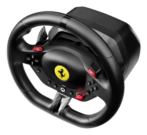 Thrustmaster T98 Ferrari 296 GTS Nero USB Sterzo + Pedali Analogico/Digitale PC, Xbox One, Xbox Series S, Xbox Series X, Xbox One X, Xbox One S