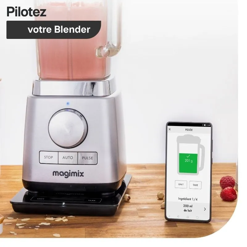 Blender Power 5 XL Connect Chrome Mat