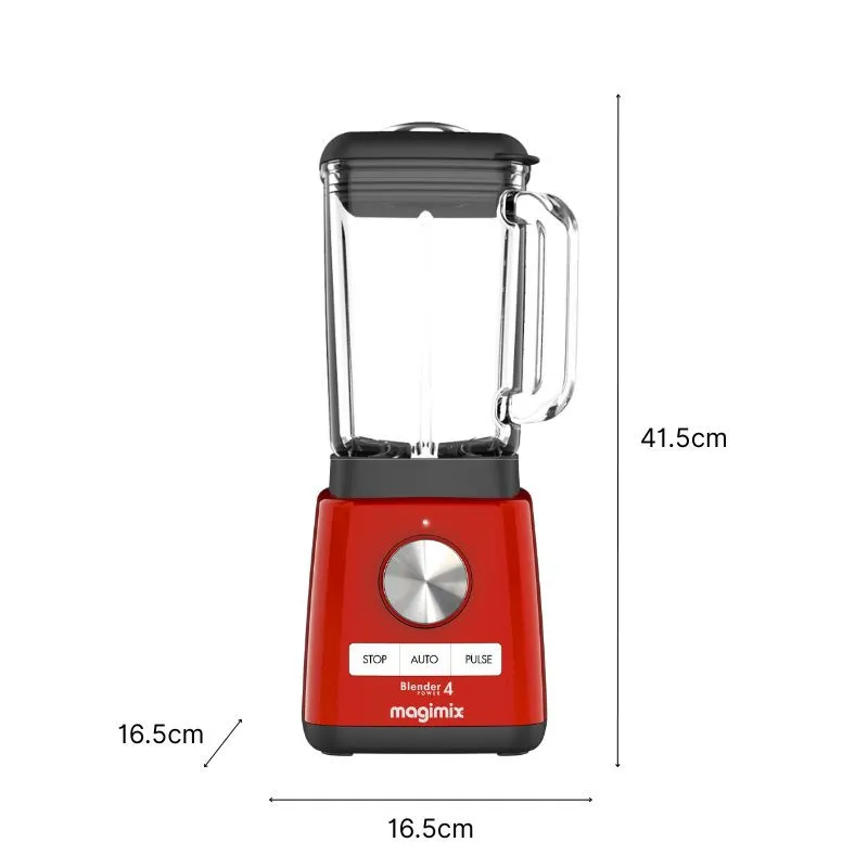 Blender Power 4 Rouge