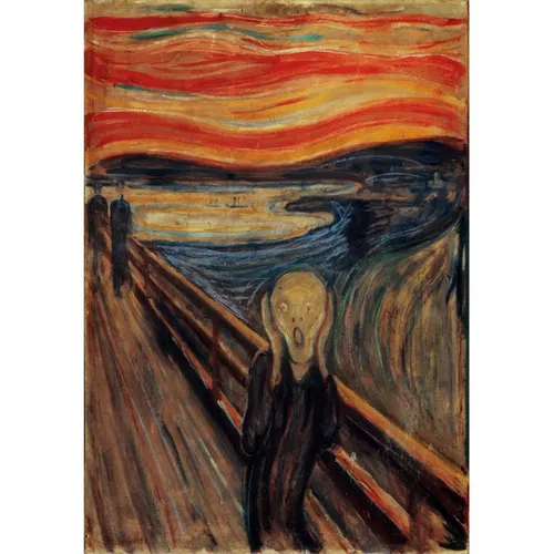 Clementoni Museum Collection Munch The Scream Legpuzzel 1000 stuk(s) Kunst