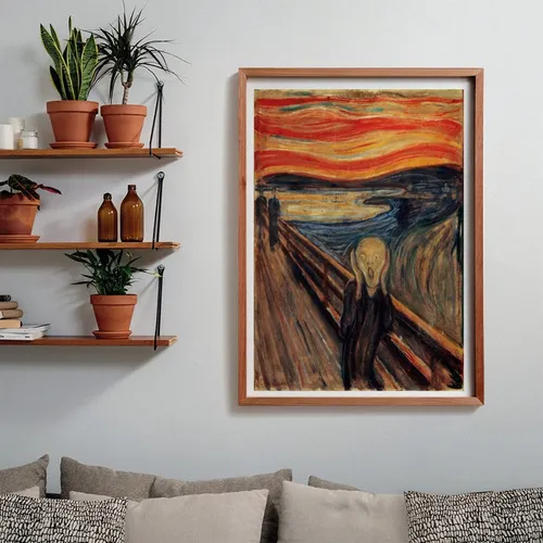 Clementoni Museum Collection Munch The Scream Legpuzzel 1000 stuk(s) Kunst