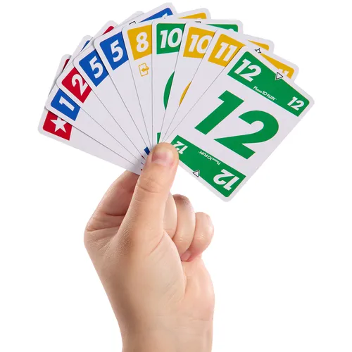 Mattel Games Phase 10 Flip Card Game, Classic Family Card Game with Double-Sided Cards for 2-6 Players