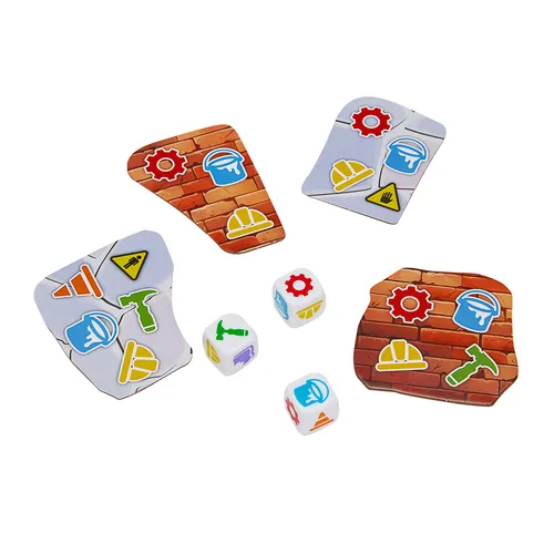 Mattel Games Beaver Building Fun Game for Family Nights, Game Nights, Travel & Camping for 2-4 Players 6 And Up.