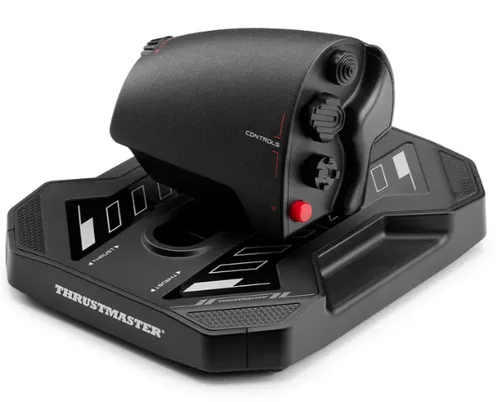 Thrustmaster Sol-R 4 HOTAS Black USB Joystick + engine control lever Analogue / Digital PC