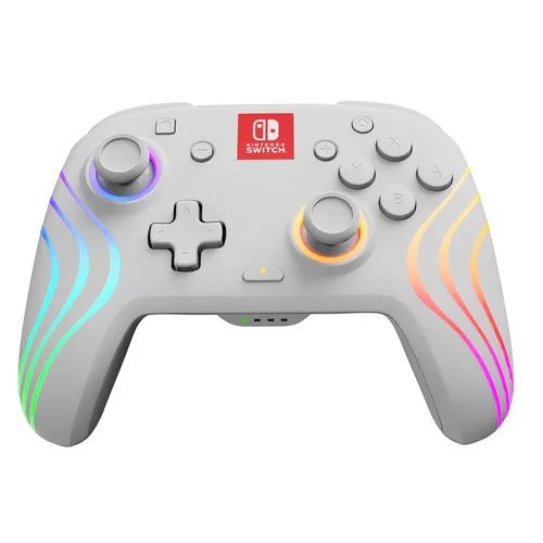 PDP Afterglow Wave Wit USB Gamepad Analoog/digitaal Nintendo Switch, Nintendo Switch Lite, Nintendo Switch OLED