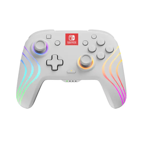PDP Afterglow Wave Wit USB Gamepad Analoog/digitaal Nintendo Switch, Nintendo Switch Lite, Nintendo Switch OLED