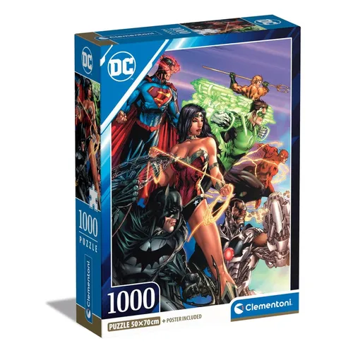 Clementoni DC Comics Puzzlespiel 1000 Stück(e)