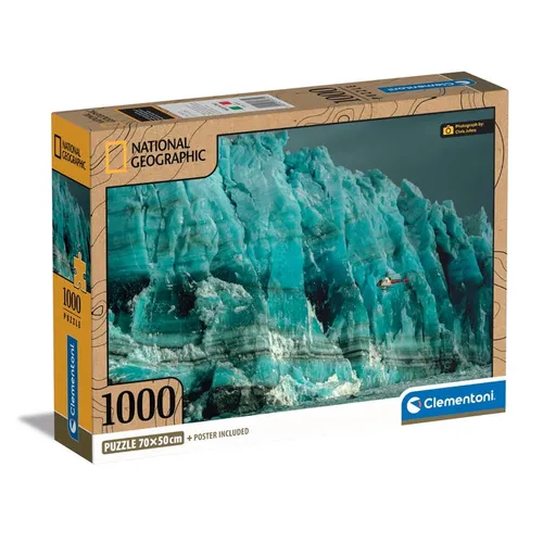 Clementoni Glacier Puzzle 1000 pz Altro