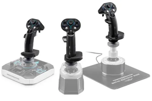 Thrustmaster Sol-R 3 AVA Add-On Grip Black USB Flightstick Analogue / Digital PC