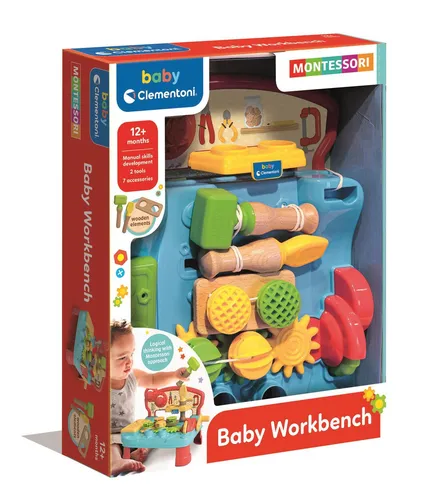 Clementoni Montessori Baby Workbench