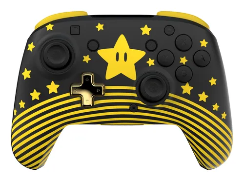 Turtle Beach Rematch Super Mario Star Controller da gaming wireless per Nintendo Switch. Funziona anche con Nintendo Switch 2 - Pulsante C non disponibile.