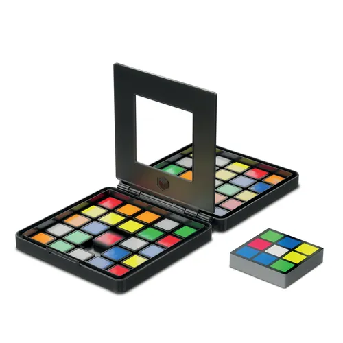 Rubik’s , Race Pack & Go Fast-Paced Problem-Solving Strategy Travel-Sized Two-Player Puzzle Board Game, for Kids and Adults Ages 7 and up