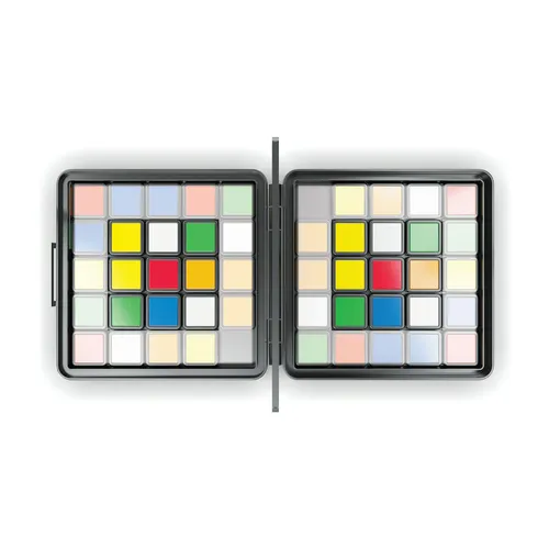 Rubik’s , Race Pack & Go Fast-Paced Problem-Solving Strategy Travel-Sized Two-Player Puzzle Board Game, for Kids and Adults Ages 7 and up