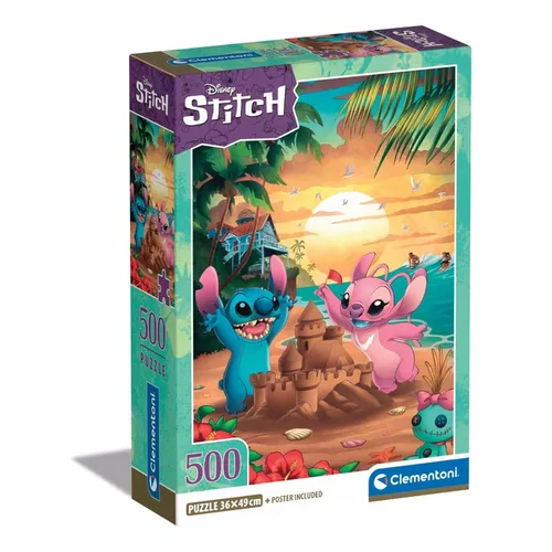Clementoni 35547 puzzle Jigsaw puzzle 500 pc(s) Cartoons