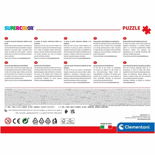 Clementoni Supercolor 25718 puzzle Jigsaw puzzle 104 pc(s) Other