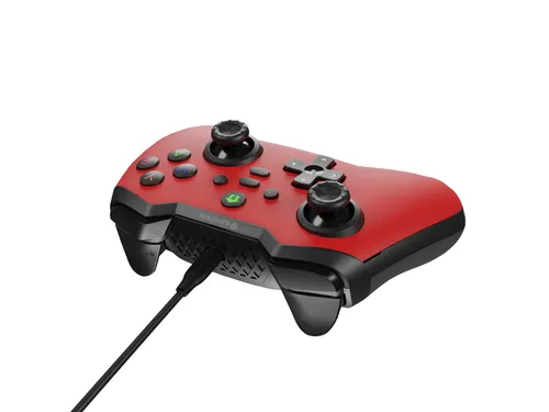 GENESIS Mangan 300 Red Rosso USB Gamepad Analogico/Digitale Android, Nintendo Switch, PC