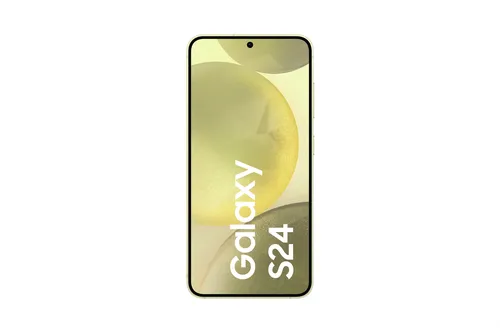 Samsung Galaxy S24 15,8 cm (6.2") Double SIM Android 14 5G USB Type-C 8 Go 128 Go 4000 mAh Ambre, Jaune