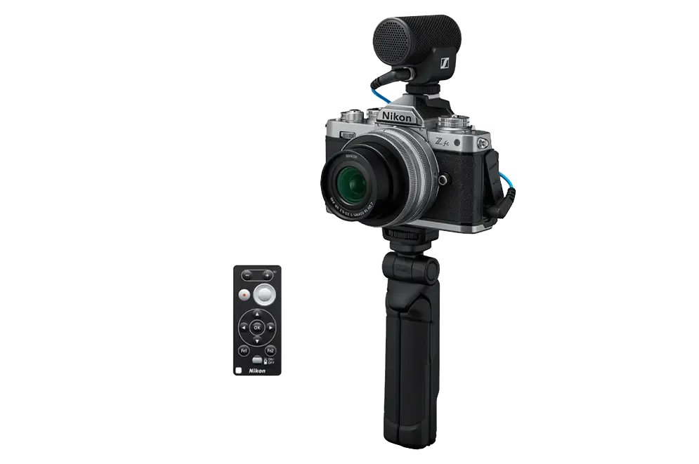 Nikon Kit Z fc Silver pour la création de vlogs