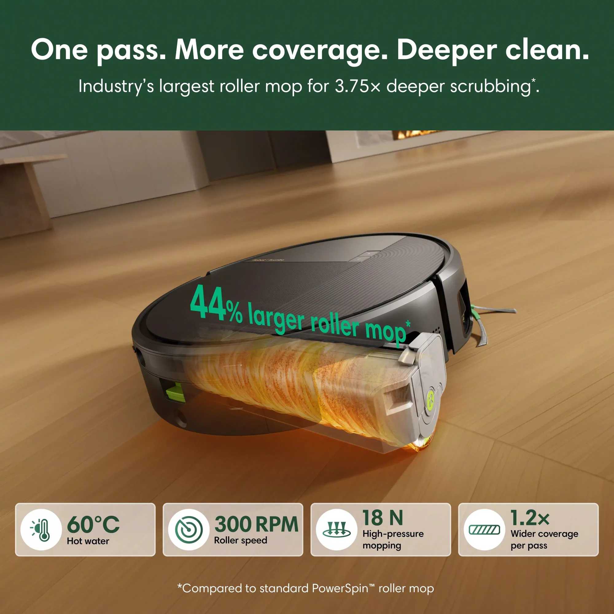 Robot Roomba Max 875 Combo + base AutoWash Noir
