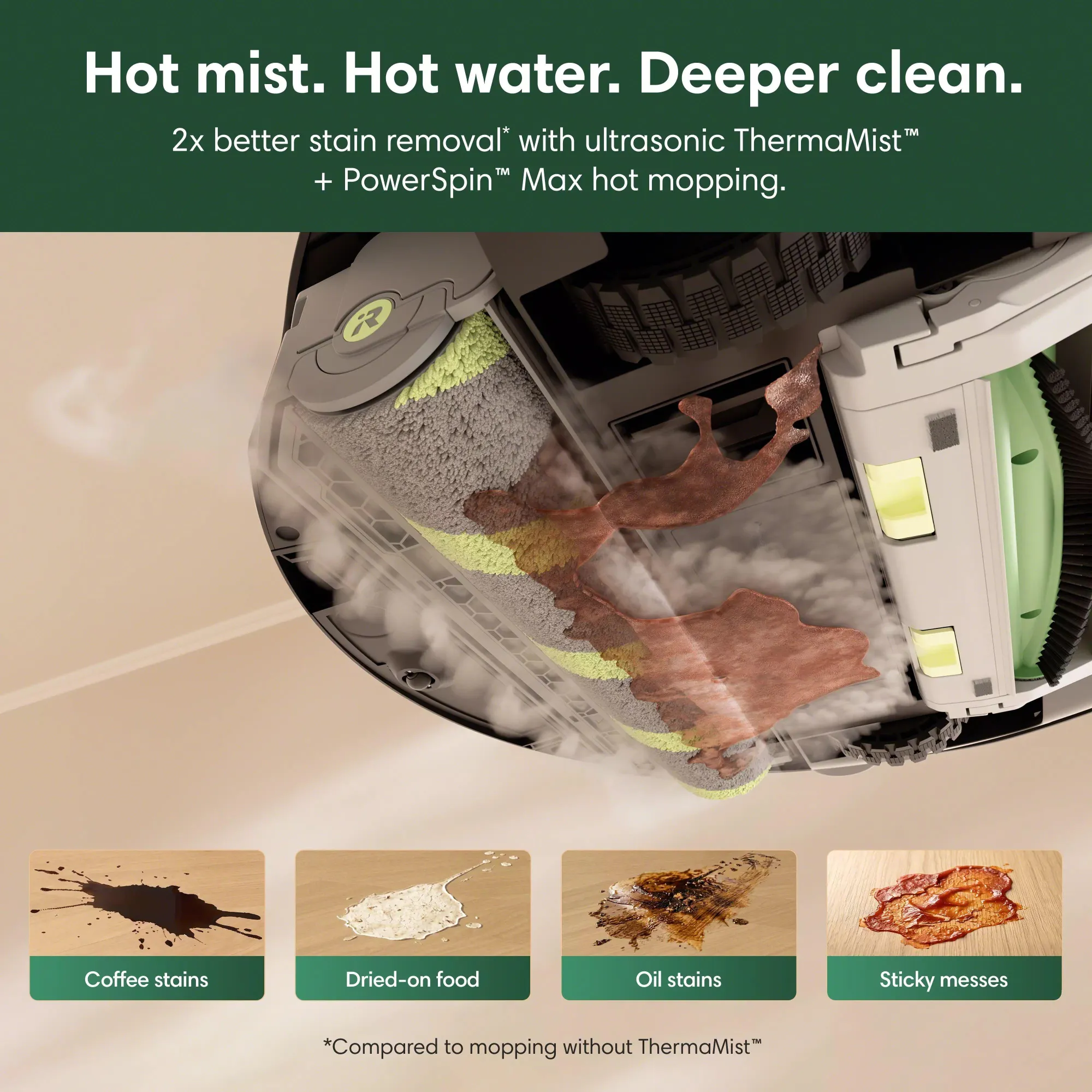 Robot Roomba Max 875 Combo + base AutoWash Noir