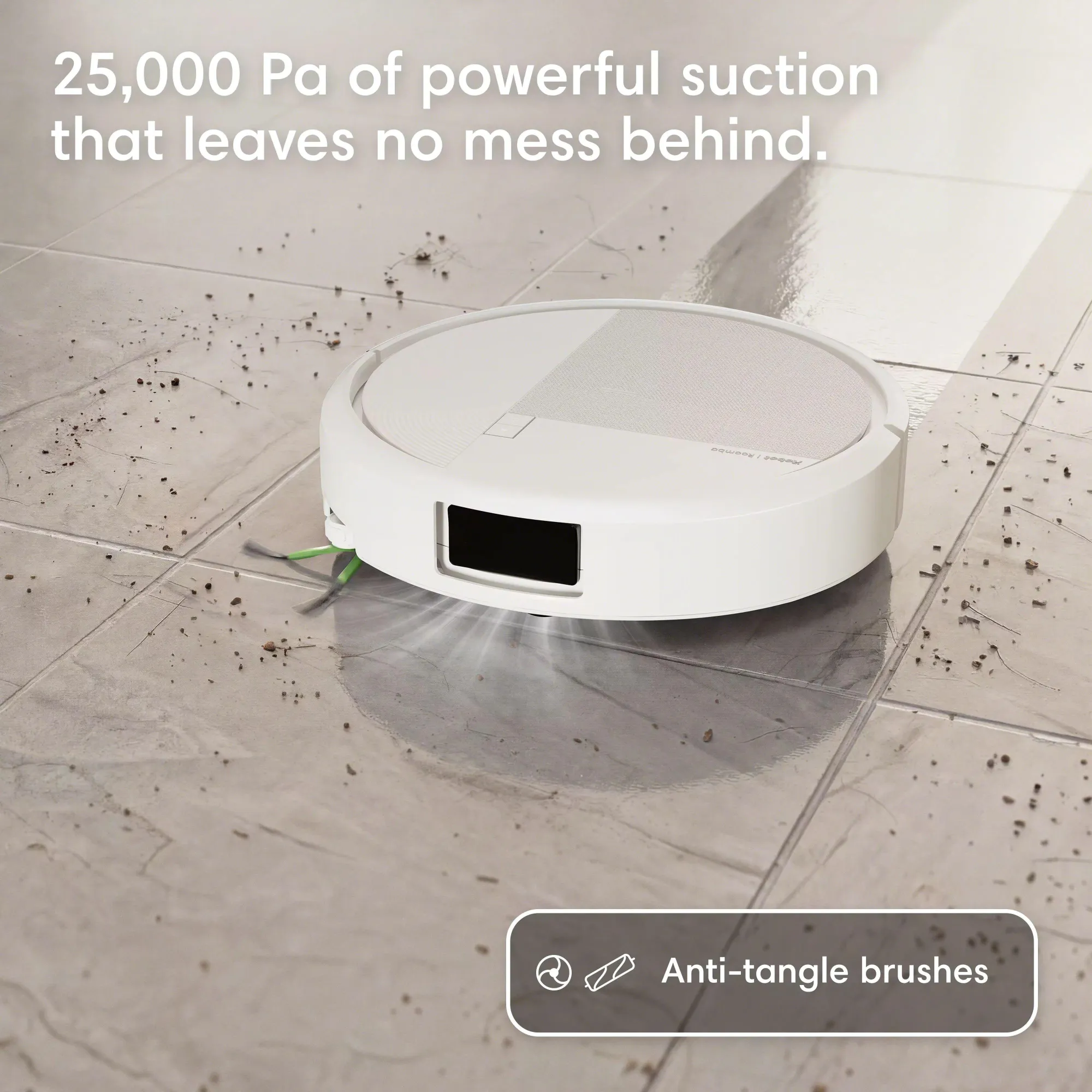 Robot Roomba Plus 575 Combo + base AutoWash Blanc