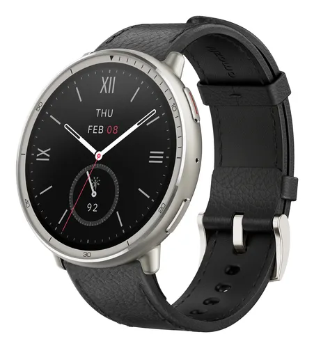 Amazfit W2433EU1N Smartwatch/ Sportuhr 3,35 cm (1.32") AMOLED Digital 466 x 466 Pixel Touchscreen Silber
