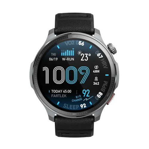 Amazfit Balance 2 XT 3,81 cm (1.5") AMOLED Digital 480 x 480 Pixeles Pantalla táctil Negro Wifi GPS (satélite)