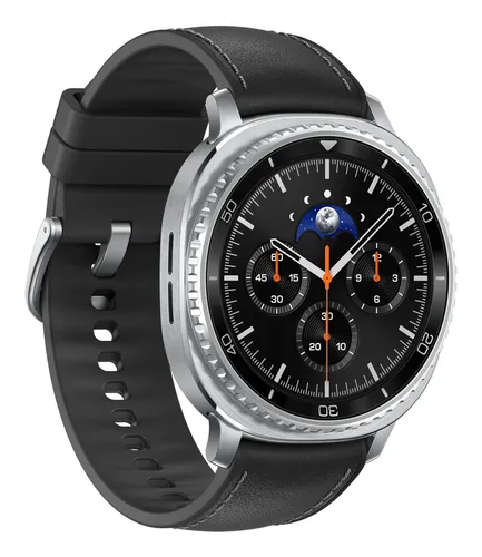 Samsung Galaxy Watch 8 Classic 3,3 cm (1.3") AMOLED 46 mm Digital 438 x 438 Pixel Touchscreen Silber WLAN GPS