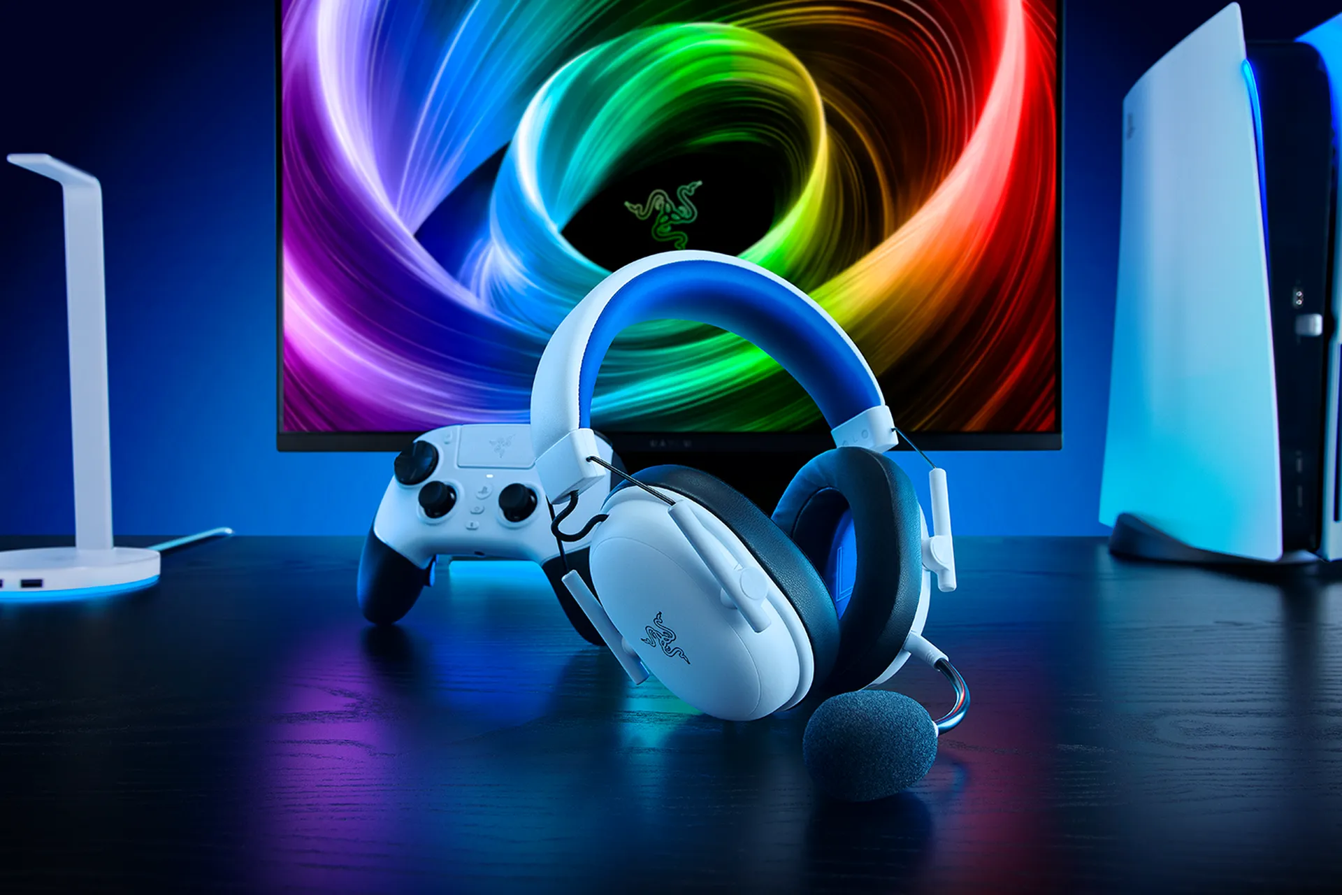 Razer BlackShark V3 X HyperSpeed Blanc PlayStation