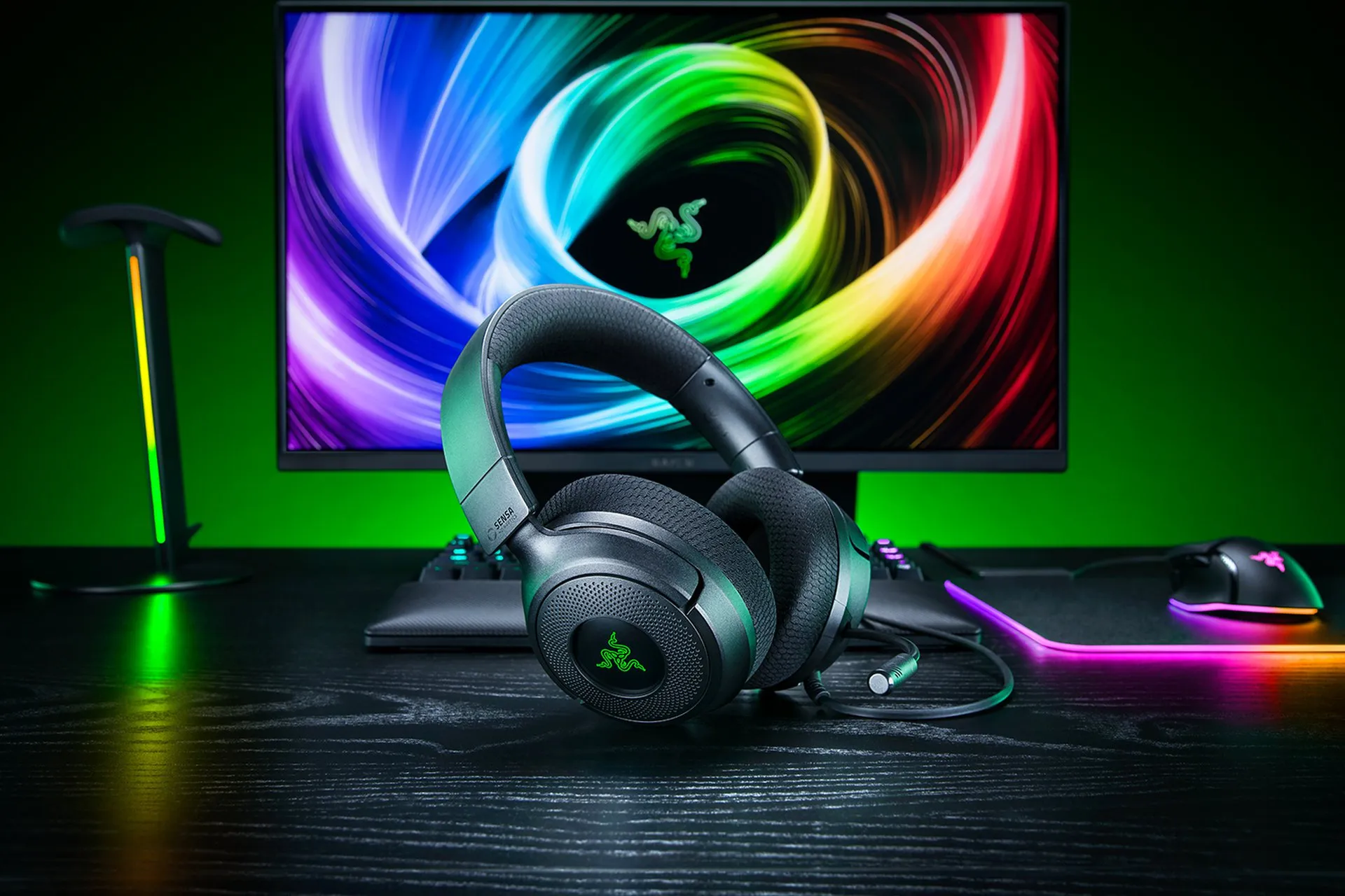 Razer Kraken V4 X Sensa HD Haptics