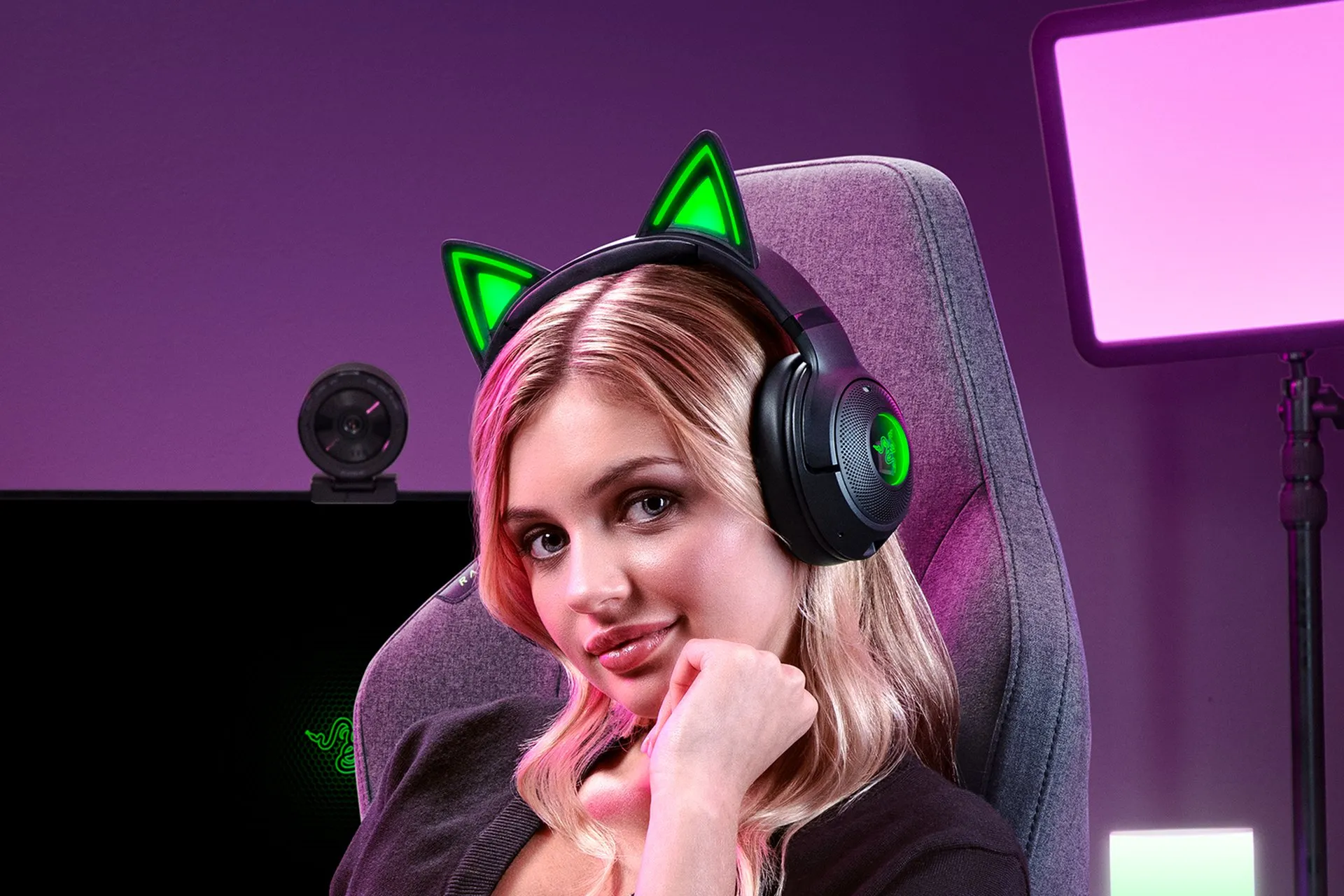 Razer Kraken Kitty V2 BT Noir