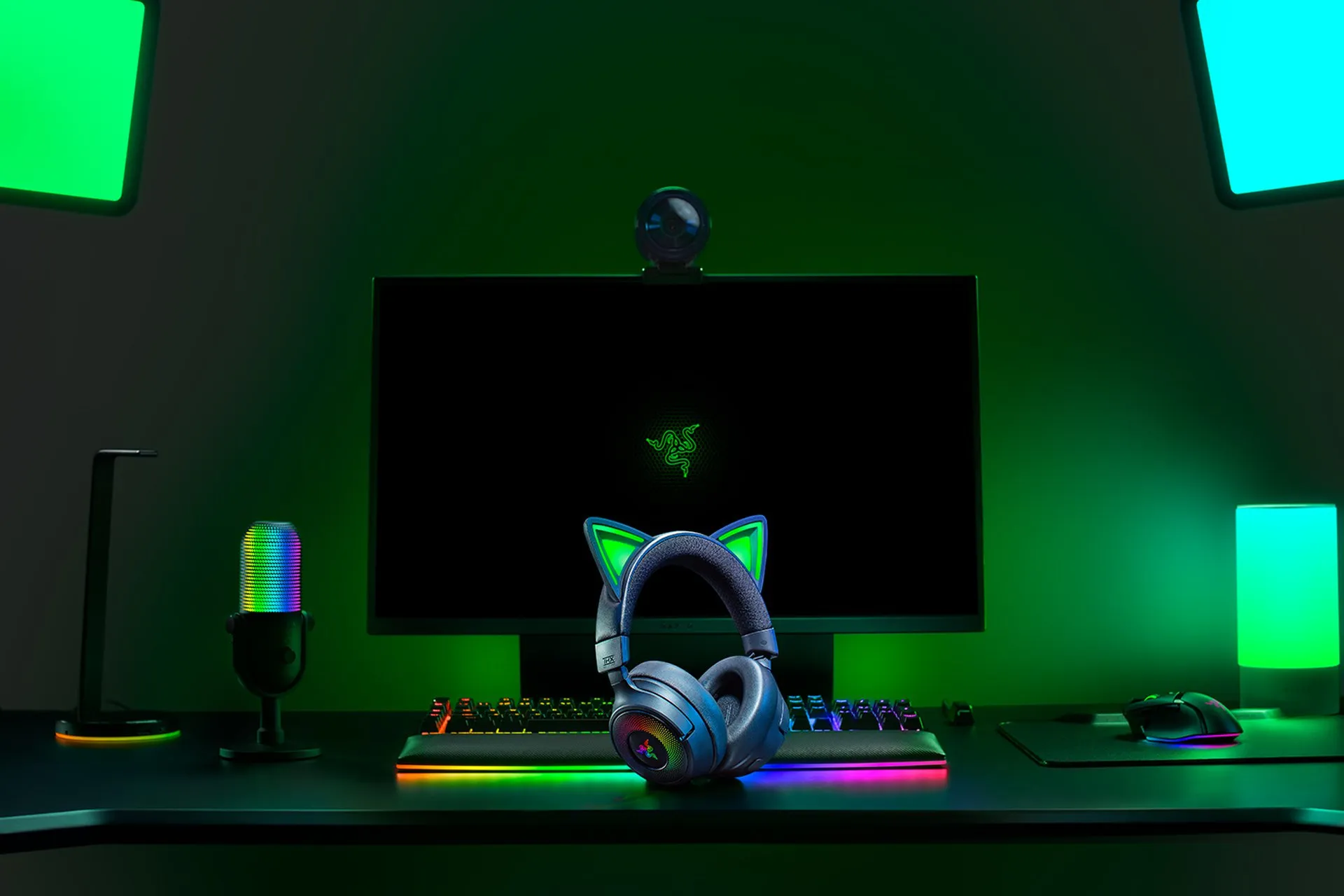 Razer Kraken Kitty V3 Pro Noir