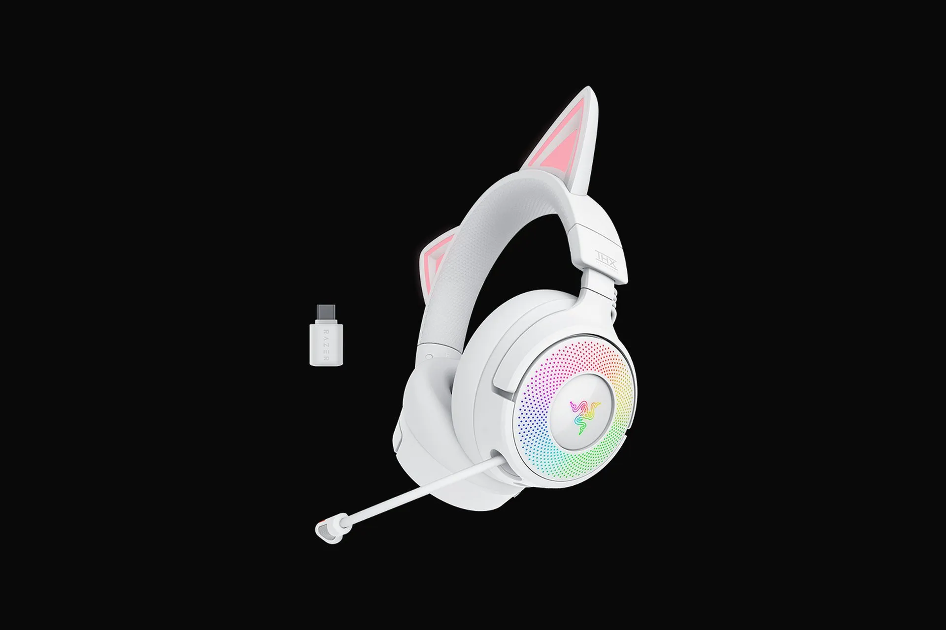 Razer Kraken Kitty V3 Pro Blanc