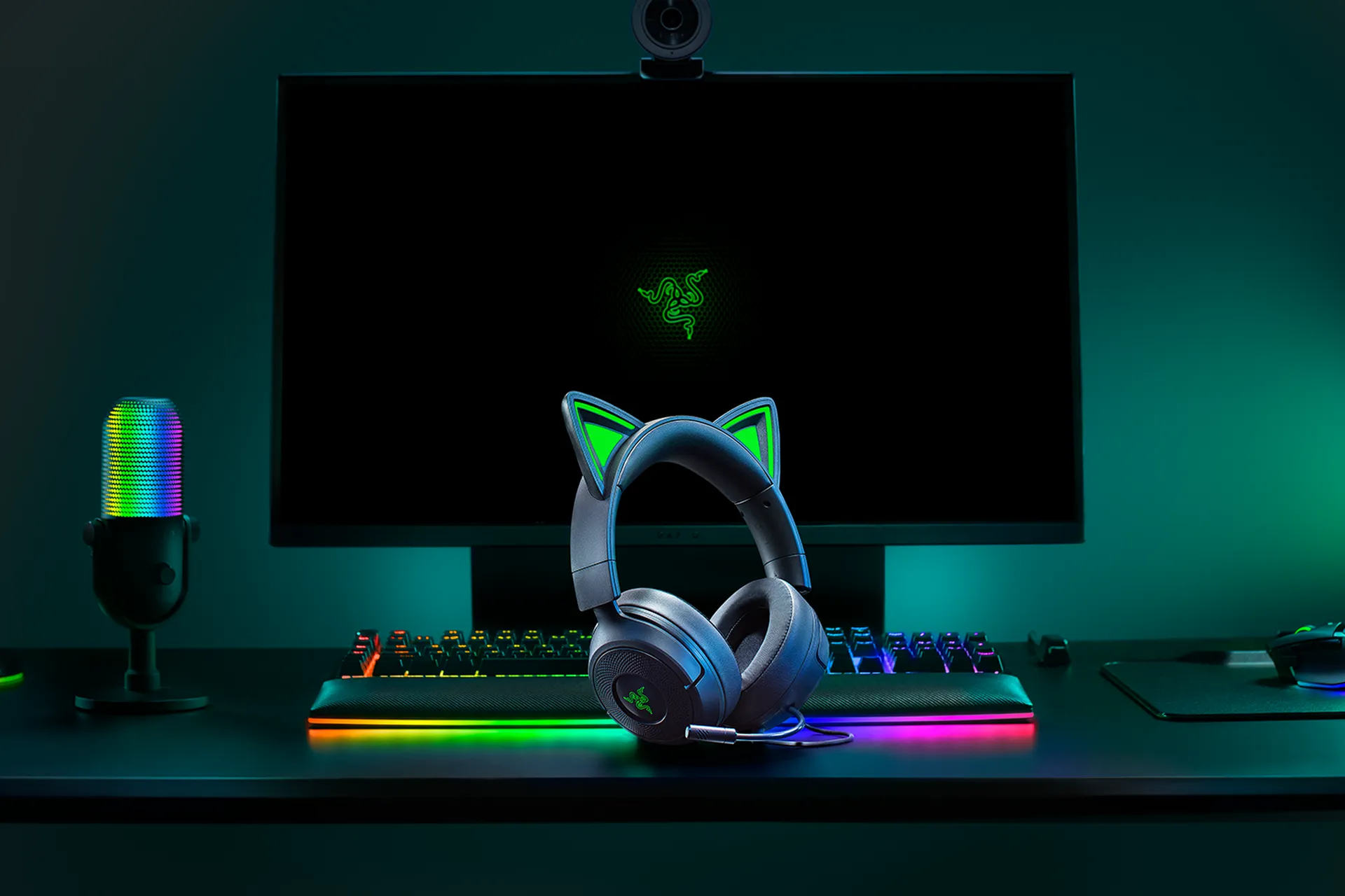 Razer Kraken Kitty V3 X Noir
