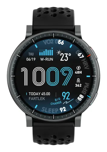 Amazfit Active Max 3,81 cm (1.5") AMOLED Digital 480 x 480 Pixel Touchscreen Schwarz