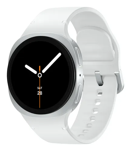 Samsung SM-L325FZSAEUB Smartwatch/ Sportuhr 3,3 cm (1.3") AMOLED 40 mm Digital 438 x 438 Pixel Touchscreen 4G Silber WLAN GPS
