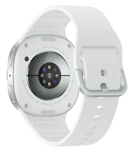 Samsung SM-L325FZSAEUB Smartwatch/ Sportuhr 3,3 cm (1.3") AMOLED 40 mm Digital 438 x 438 Pixel Touchscreen 4G Silber WLAN GPS