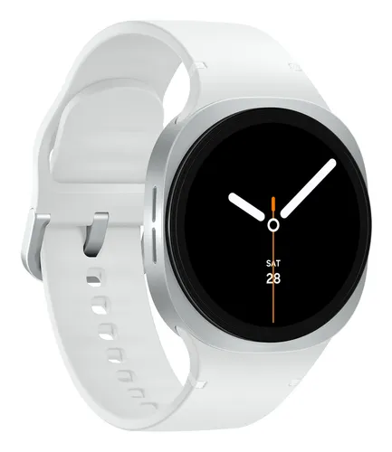 Samsung SM-L325FZSAEUB Smartwatch/ Sportuhr 3,3 cm (1.3") AMOLED 40 mm Digital 438 x 438 Pixel Touchscreen 4G Silber WLAN GPS