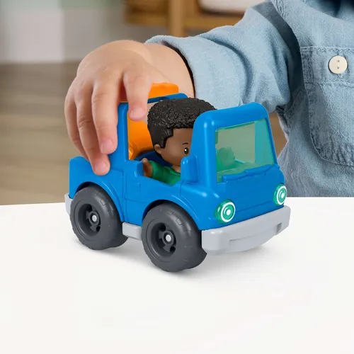 Fisher-Price Little People 5er-Set mit Abenteuer-Figuren und Fahrzeugen, Stil kann abweichen