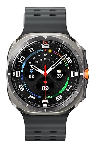 Samsung Galaxy Watch Ultra 3,81 cm (1.5") AMOLED 47 mm Numérique 480 x 480 pixels Écran tactile 4G Argent Wifi GPS (satellite)