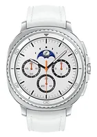 Samsung Galaxy Watch 8 Classic 3,3 cm (1.3") AMOLED 46 mm Digital 438 x 438 Pixel Touchscreen Silber WLAN GPS