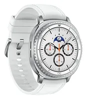 Samsung Galaxy Watch 8 Classic 3,3 cm (1.3") AMOLED 46 mm Digital 438 x 438 Pixel Touchscreen Silber WLAN GPS