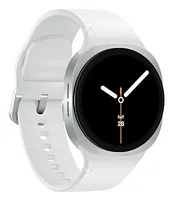 Samsung Galaxy Watch 8 3.3 cm (1.3") AMOLED 40 mm Digital 438 x 438 pixels Touchscreen 4G Silver Wi-Fi GPS (satellite)