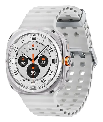 Samsung Galaxy Watch Ultra 3,81 cm (1.5") AMOLED 47 mm Digital 480 x 480 Pixel Touchscreen 4G Titan, Weiß WLAN GPS