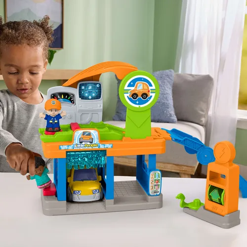 Fisher-Price Little People Fisher-Price-La Station de Lavage Rigolote dès 1 an