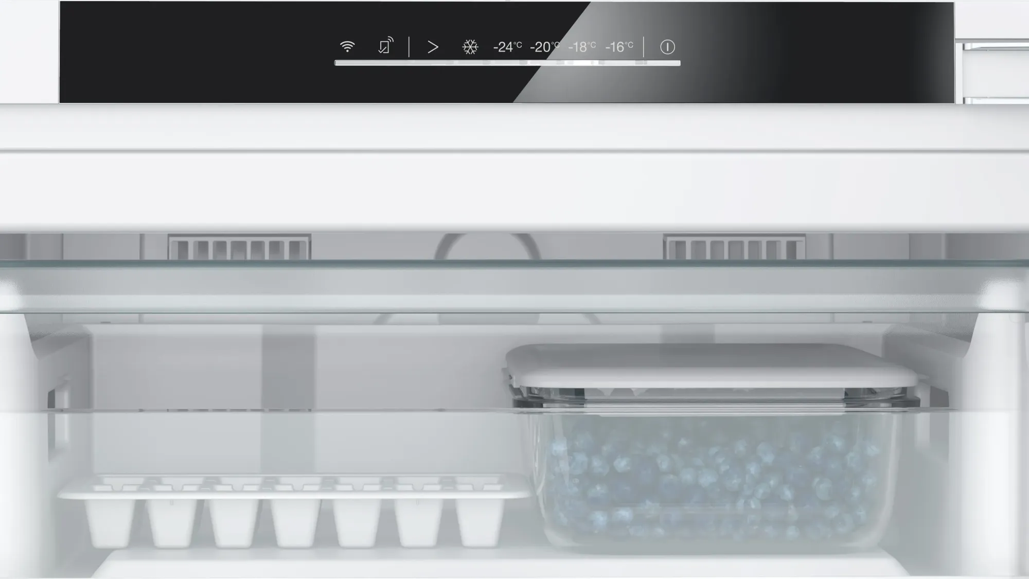 iQ500 Congélateur intégrable sous plan 82 x 59.8 cm Charnières pantographes softClose GU21NADE0