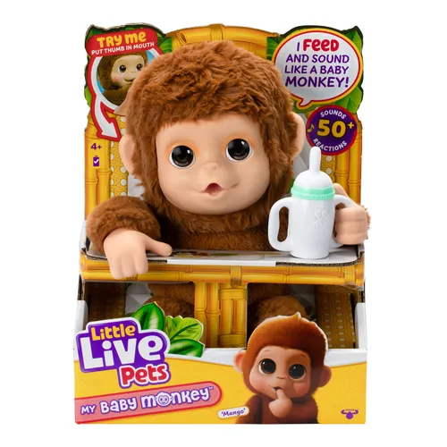 Moose Toys My Baby Monkey Mango