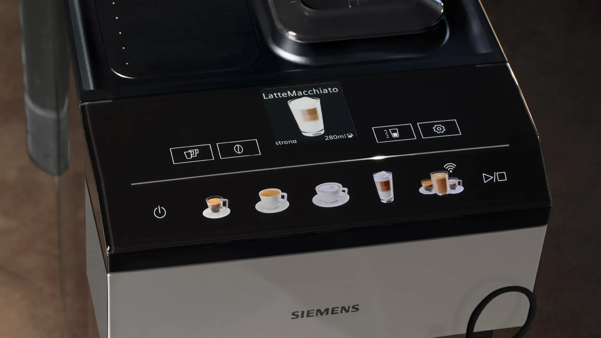 Machine à café tout-automatique EQ500 classic connect Inox, Noir TP516DX3